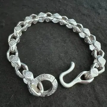 80s 할리데이비슨 팔찌 빈티지 실버925