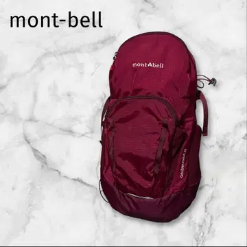 [ 새상품급 ] 몽벨 가레나 팩 25 레인 커버 등산 백팩 핑크 계열