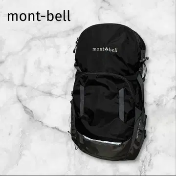 [ 새상품급 ] 몽벨 가레나팩 25 레인 커버 등산 백팩 블랙