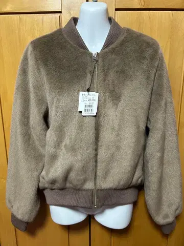 야마다야 FENNEL 복슬복슬 브라운 점퍼 사이즈 M