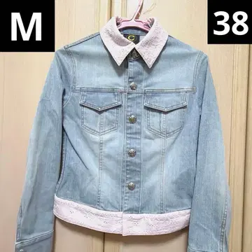 새상품급 CLATHAS 클레이 데님 자켓 38 M