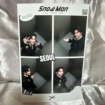 SnowMan POPUP 한국 서울 4컷 메구로 렌 1장