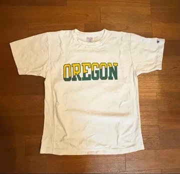 챔피온 리버스 위브 T셔츠 레귤러 칼리지 로고