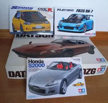 타미야 1/12 페어레이디 Z 외 프라모델 4세트 묶음 판매