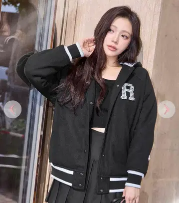 Rady R 비쥬 바시티 자켓 S 블랙