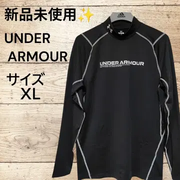 미사용 새상품 UNDERARMOUR 골드 기어 피티드 블랙 [ XL ]