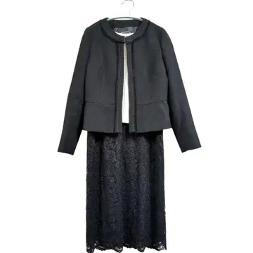 애니팜 포멀 관혼상제 원피스 블랙 졸업식