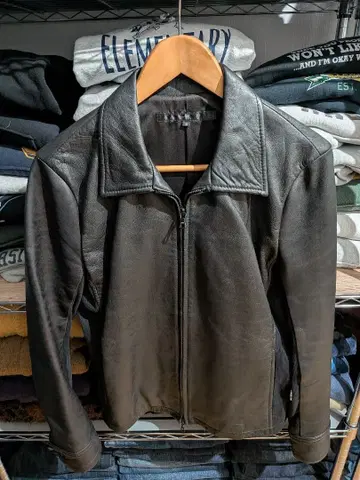 노아이디 싱글 라이더 자켓 가죽 자켓 양가죽