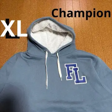 챔피온 champion 후드티 사이즈 XLFL 로고 후드 속기모
