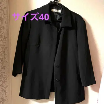 블랙 테일러드 자켓 23구 사이즈 40