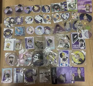 도쿄 리벤저스 한마 슈지 묶음 판매 캔뱃지 아크릴 스탠드 키링