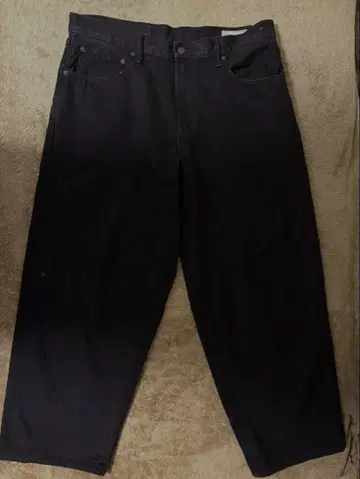 GAP gap 슈퍼 배기 블랙 블랙 EXTRA 와이드 데님 레어