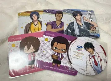 테니스의 왕자님 극락탕 콜라보 코스터