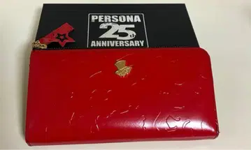 페르소나 5 PERSONA 5 25주년 25th 천연 가죽 지갑 장지갑
