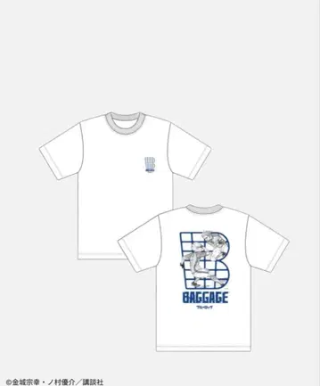 블루 록 수주 T셔츠 나기 세이시로 미카게 레오 화이트 L 새상품