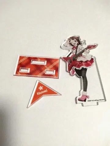 뱅드림 아크릴 스탠드 나조토키 토야마 카스미