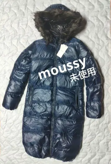 moussy 롱 다운 코트