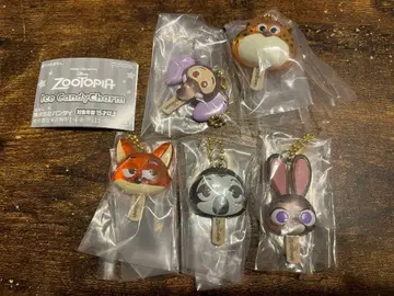 가챠가챠 주토피아 아이스캔디 참 5개 세트