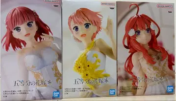 5등분의 신부 피규어 3체 세트