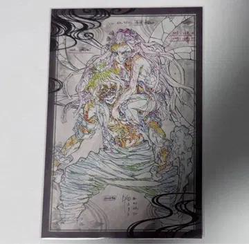 귀멸의 칼날 나눔 엽서 다이닝 W 찬스 유곽편 다키 마이타로