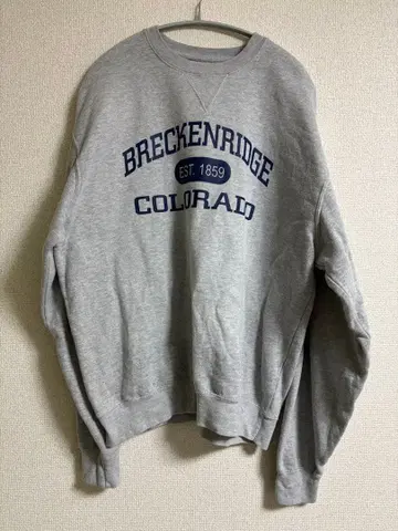 브레켄리지 콜로라도 US 맨투맨 그레이