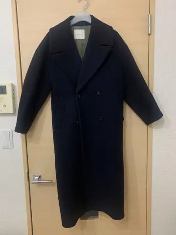 BRACTMENT 롱 코트 네이비