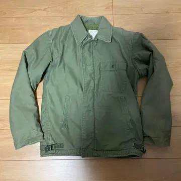 A2 덱 자켓 남성용 M 올리브 그린