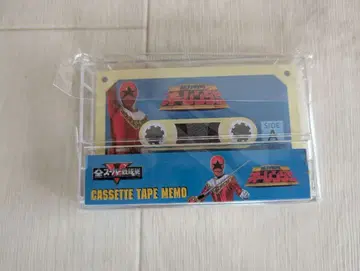 전 슈퍼 전대 전시회 / 카세트 테이프형 메모장 / 초력전대 오레인저