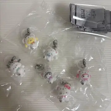 푹신푹신 스노우 메지루시 액세서리 산리오 컴프 가챠