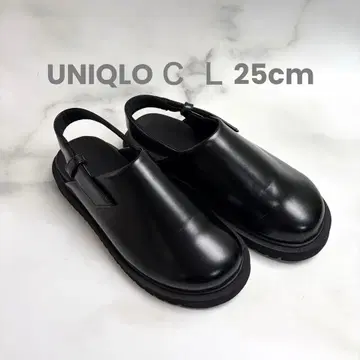 UNIQLO C 크로그 신발 L 25cm 블랙 사보 샌들