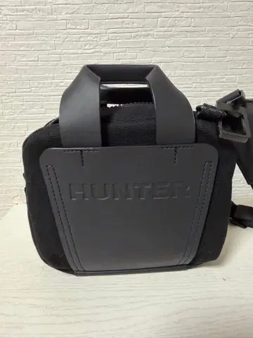 HUNTER 숄더백 블랙