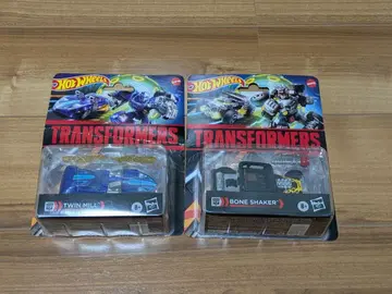 [ 일본 국내 미출시 ] 트랜스포머 핫휠 콜라보 2종 세트