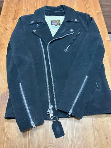 VANSON 반손 Ron Herman 스웨이드 라이더스 36 블랙