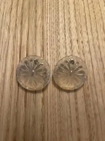 sAn 아크릴 귀걸이 2점 세트