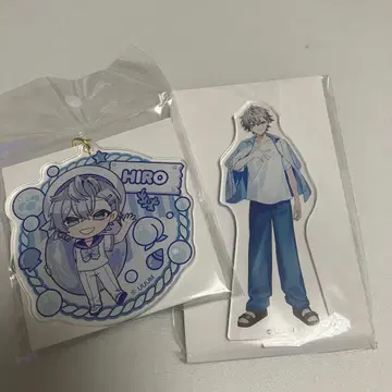 컬러풀 피치 히로 히카라타 파크 아크릴 키링 & 스탠드