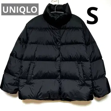 새상품급 유니클로 울트라 다운 코쿤 다운 자켓 블랙