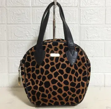 no38549 라바가제리 가죽 벨로아 핸드 토트 백