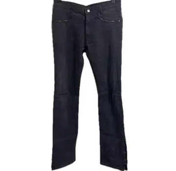 초레어! 넘버나인 스마일 지퍼 데님 블랙 3x30 팬츠 하의