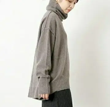 저널 스탠다드 울 캐시미어 니트 풀오버