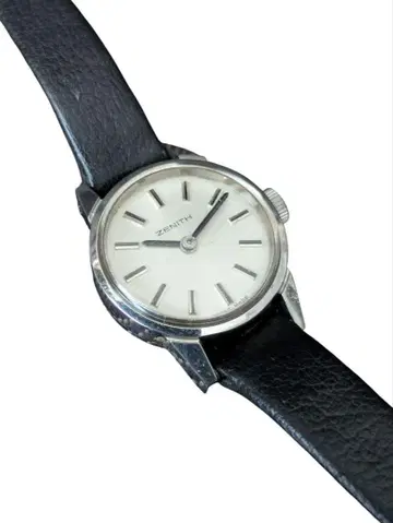 작동품 ZENITH 제니스 여성용 수동 와인딩 손목시계