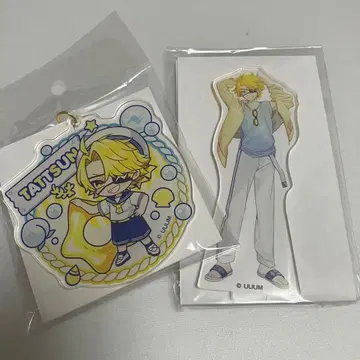 컬러풀 피치 타츠운 히카라타 파크 아크릴 키링 & 스탠드