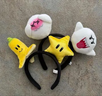 USJ 닌텐도 슈퍼 마리오 머리띠 2개 세트