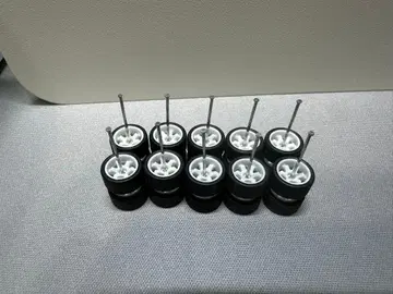 미니카용 1/64 타이어 휠 5대분