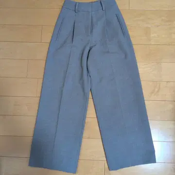 PLST 웜 리저브 와이드 팬츠 XXS 그레이