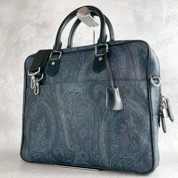 에트로 페이즐리 무늬 브리프 케이스 비즈니스 백 2way A4 가능