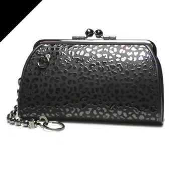 잼 오옴메이드 레오파드 가마구치 지갑 지갑 인덴 콜라보