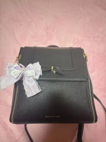 사만다 베가 양산형 백팩 블랙