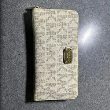 MICHAEL KORS 지갑 라운드 지퍼 장지갑 잡화 wallet