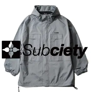 정가 2.2만 Subciety 후드 부착 4 포켓 나일론 자켓 XL