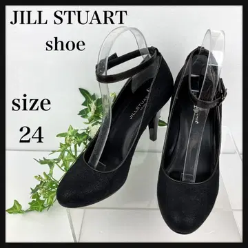 질스튜어트 shoe 펌프스 핑힐 라메 라운드토 24cm